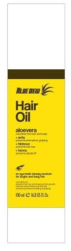Aloe Vera Hair Oil